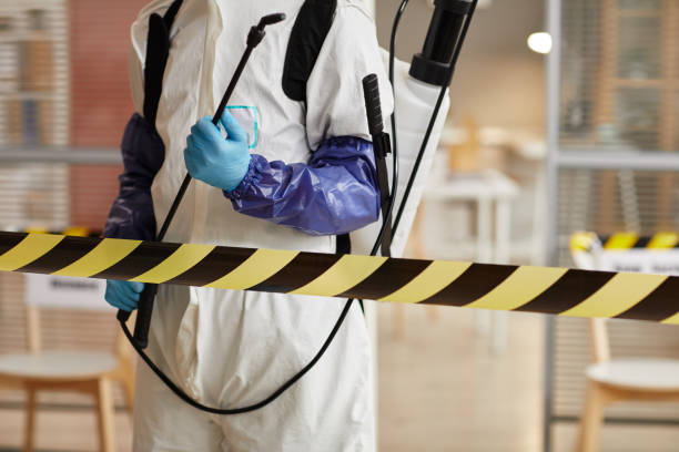 Professional Blood Cleanup technician working in Oakley, UT